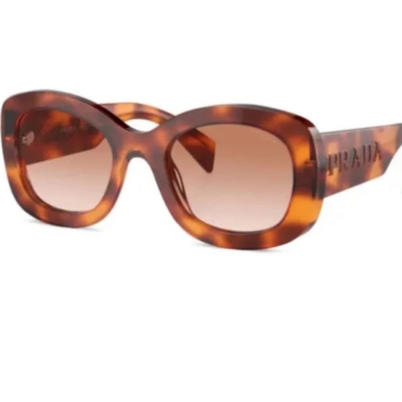 Prada Accessories - Prada Brown Tortoise Women's Sunglasses